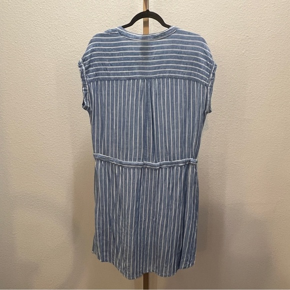 RAILS Emma St Germain stripe Blue & White Striped Dress Size Medium - Picture 8 of 8